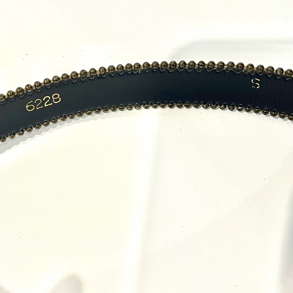 ELITE FRESNO Multicolor Tapestry Belt with Bead Trim - Size S - Picture 8 of 8